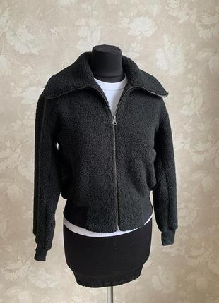 Женская тедди куртка плюшевая курточка uniqlo хс-с размер2 фото