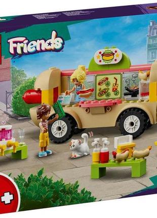 Конструктор lego friends грузовик с хот-догами 100 деталей (42633)