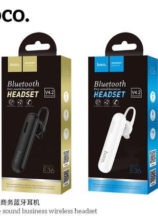 Гарнитура bluetooth hoco e36 free sound business