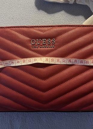 Сумка оригинал guess стеганая7 фото