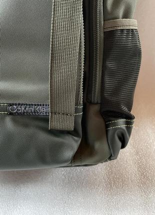 Новий рюкзак calvin klein (ck utility backpack olive) з американками9 фото