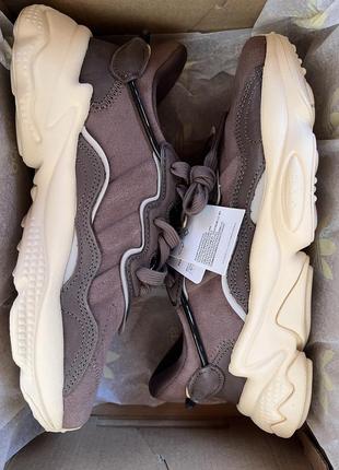 Кроссовки женские adidas ozweego w brown ie9509 оригинал3 фото