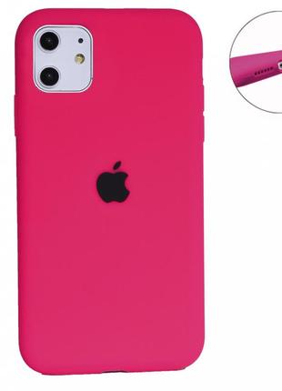 Чехол original silicone case full size — iphone 11 — blackberry [62]