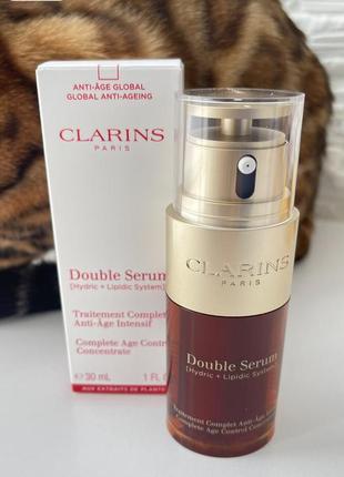 Clarins double serum сироватка для обличчя7 фото