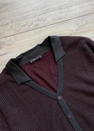Bigotti свитер, пуловер, джемпер, кардиган, меринос, шерсть, оригинал итальялия6 фото