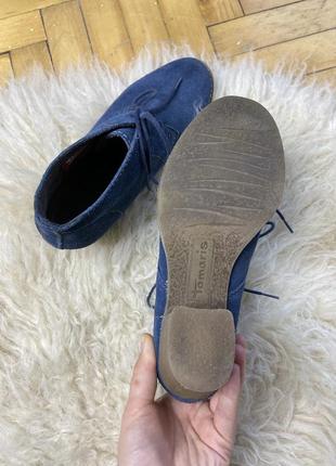 Фірмові замшеві черевички tamaris7 фото