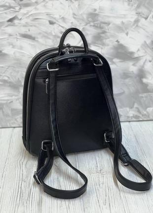Рюкзак-сумка alex&mia 7151 чорний5 фото