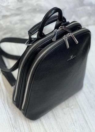 Рюкзак-сумка alex&mia 7151 чорний2 фото