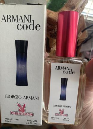Парфюмированная вода giorgio armani (джорджио армани) armani code тестер 60 мл