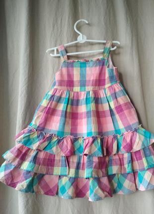Летнее платье для девочки 2-3 года