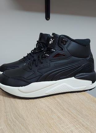 Кросівки кроссовки  черевики puma  puma x-ray speed mid wtr l 388574-04