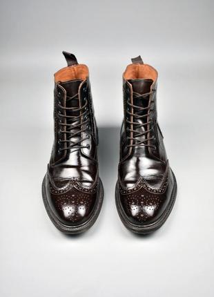 Чоловічі чоботи туфлі з перфорацією staford англія3 фото