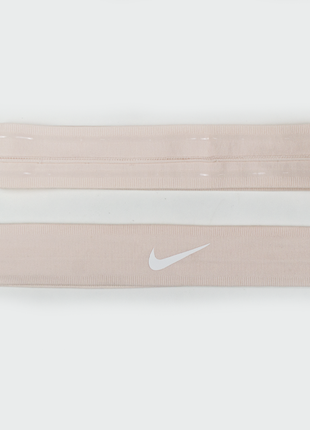 Повязка nike headband рожева2 фото