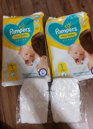 Детские подгузники pampers 1