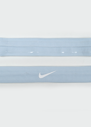 Повязка nike headband голубой