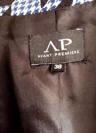 Пиджак жакет в гусиную лапку от avant premiere6 фото