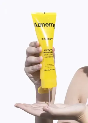 Acnemy очищуючий гель zitclean gel для проблемної шкіри 150 мл