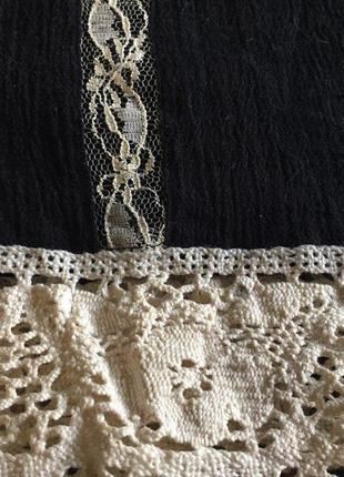 Річна чорна міні-спідниця3 фото