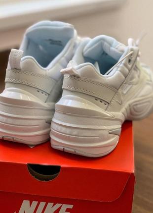 Nike m2k tekno белого цвета женские кроссовки найк (36-40)7 фото