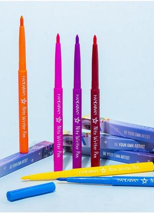 Гелевый карандаш для губ и глаз флуоресцентная светящаяся водостойкая подводка handaiyan nite writer pen №115 фото