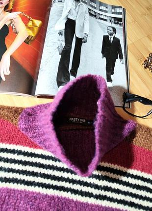 Nasty gal🔥 стильный теплый свитер под горло из мягкой пряжи6 фото