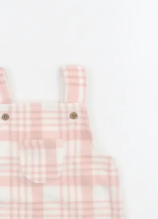 Пудровий сарафан в клітинку від george, для дівчаток 3-6м/6-9м