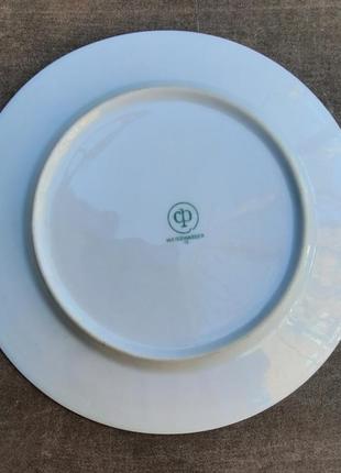 Декоративная фарфоровая тарелка weisswasser.