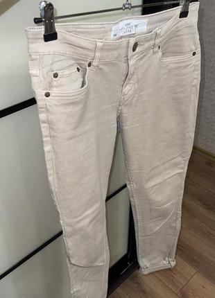Брюки брюки скинни джинсы h&m