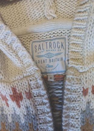 Кофта с капюшоном  saltrock  реглан свитер6 фото