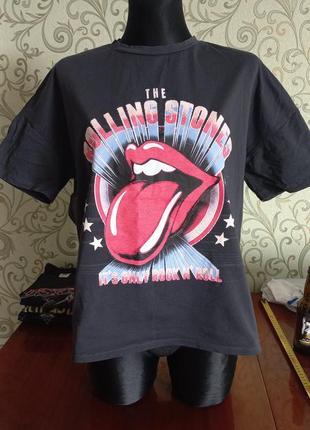 The rolling stones футболка. метал мерч