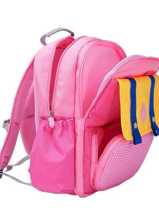 Рюкзак upixel dreamer space school bag - жовто-рожевий7 фото
