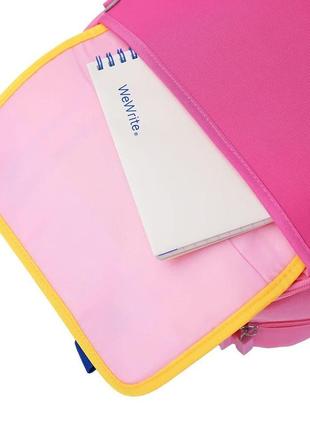Рюкзак upixel dreamer space school bag - жовто-рожевий8 фото