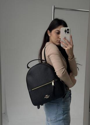 Рюкзак брендовый coach jordyn backpack кожа оригинал на подарок женщине/девочке4 фото