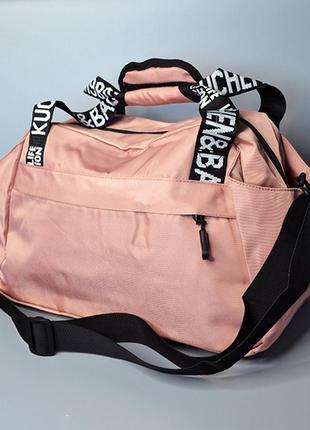 Спортивна, дорожня сумка "city", рожева, 74031 фото