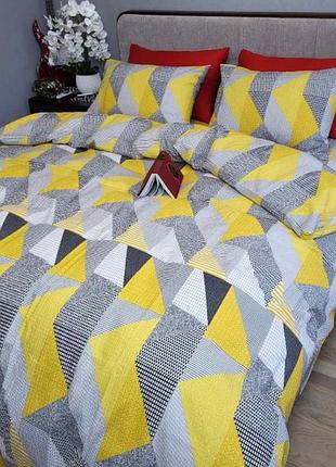 Крутий комплект постільної білизни gofre