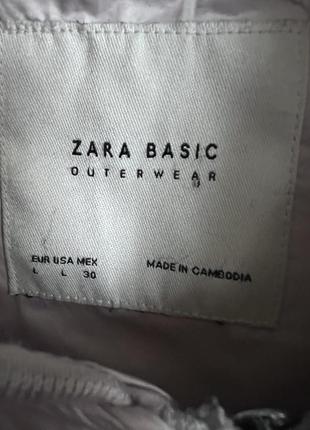 Пуховик zara розмір l3 фото
