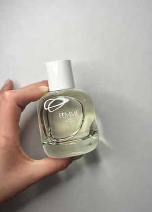 Туалетная вода zara femme 90 ml новые из набора без упаковки