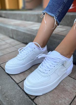 Nike air force білого кольору жіночі кросівки найк (36-40)3 фото