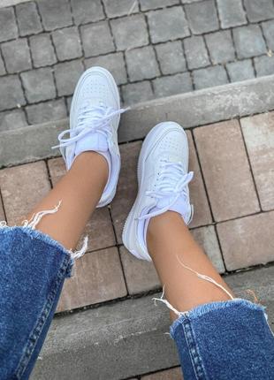 Nike air force білого кольору жіночі кросівки найк (36-40)4 фото