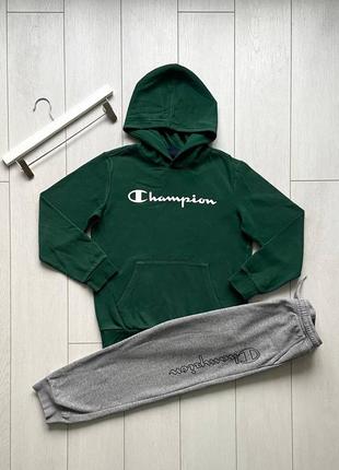 Подростковый спортивный костюм champion джоггеры худи1 фото