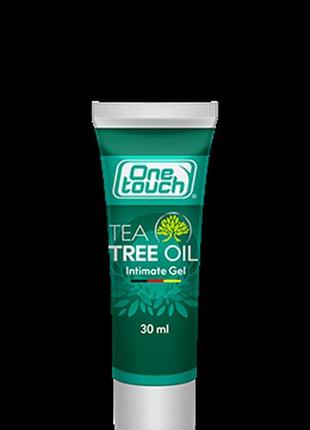 Смазка гель-лубрикант one touch "tea tree оil intimate", 30мл