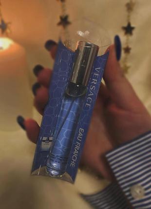 Мини-парфюм в ручке мужской versace man eau fraiche (версаче меня фреш) 20 мл