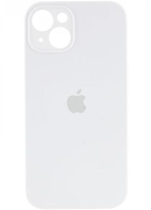 Чехол original silicone case with protective camera — iphone 13  — white (9)