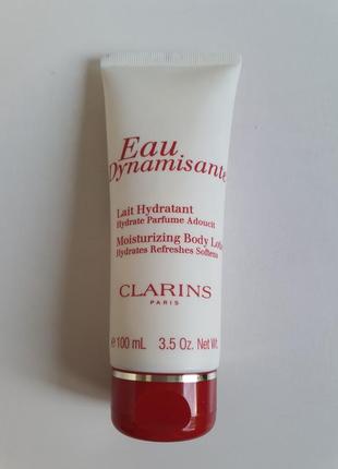 Лосьон для тела clarins eau dynamisante moisturizing