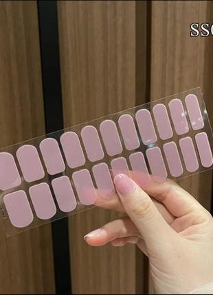 Клейкі стікери на нігті манікюр