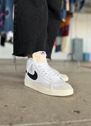 Кроссовки nike blazer mid3 фото