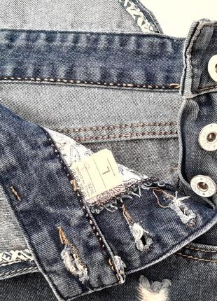 Комбінезон-шорти/ сарафан / шорти джинсові жіночі3 фото