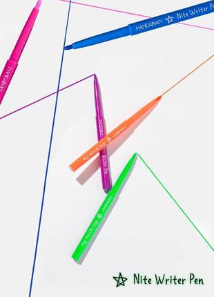 Гелевий олівець для губ і очей флуоресцентна водостійка підводка, що світиться, handaiyan nite writer pen №106 фото