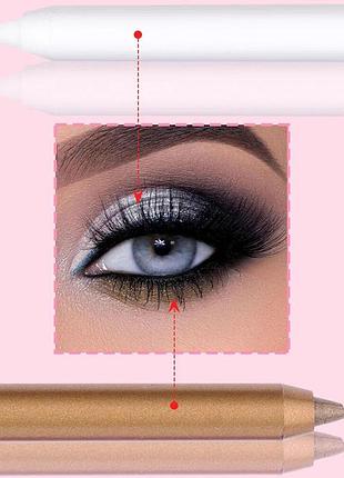 Гелевый карандаш для глаз подводка лайнер cmaadu тени №05