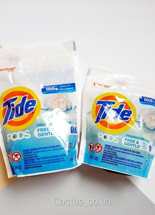 Гипоаллергенные капсулы для стирки tide pods сша1 фото